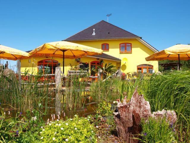 Landhotel Zum Honigdieb ริบนิทซ์-ดัมการ์เทิน ภายนอก รูปภาพ